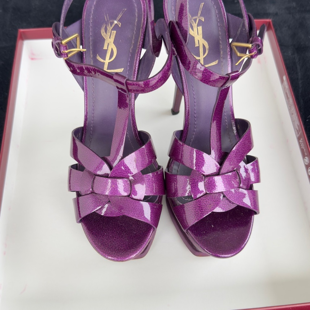 YSL Tribute Sandals Size 38 - Picture 9 of 12